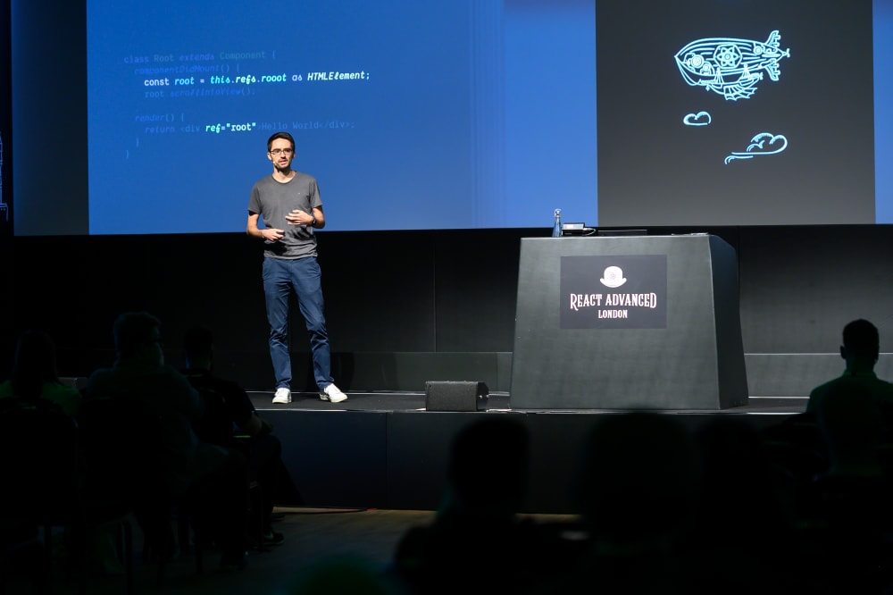 Andreas Roth as Speaker at React Advanced London 2021